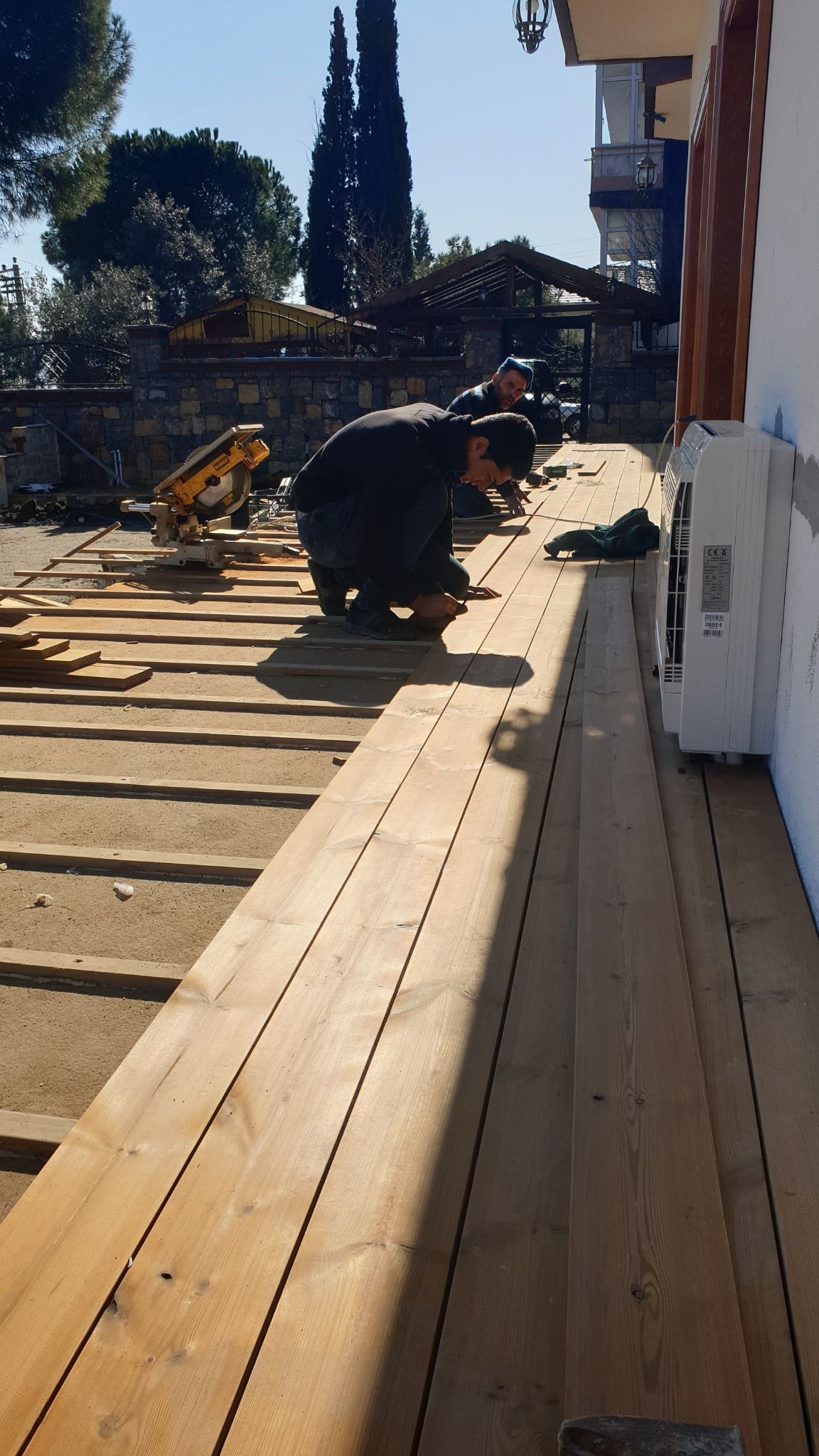 THERMOWOOD ÇAM DECK UYGULAMA